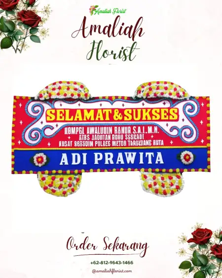Papan Bunga Ucapan Selamat Jogosetran